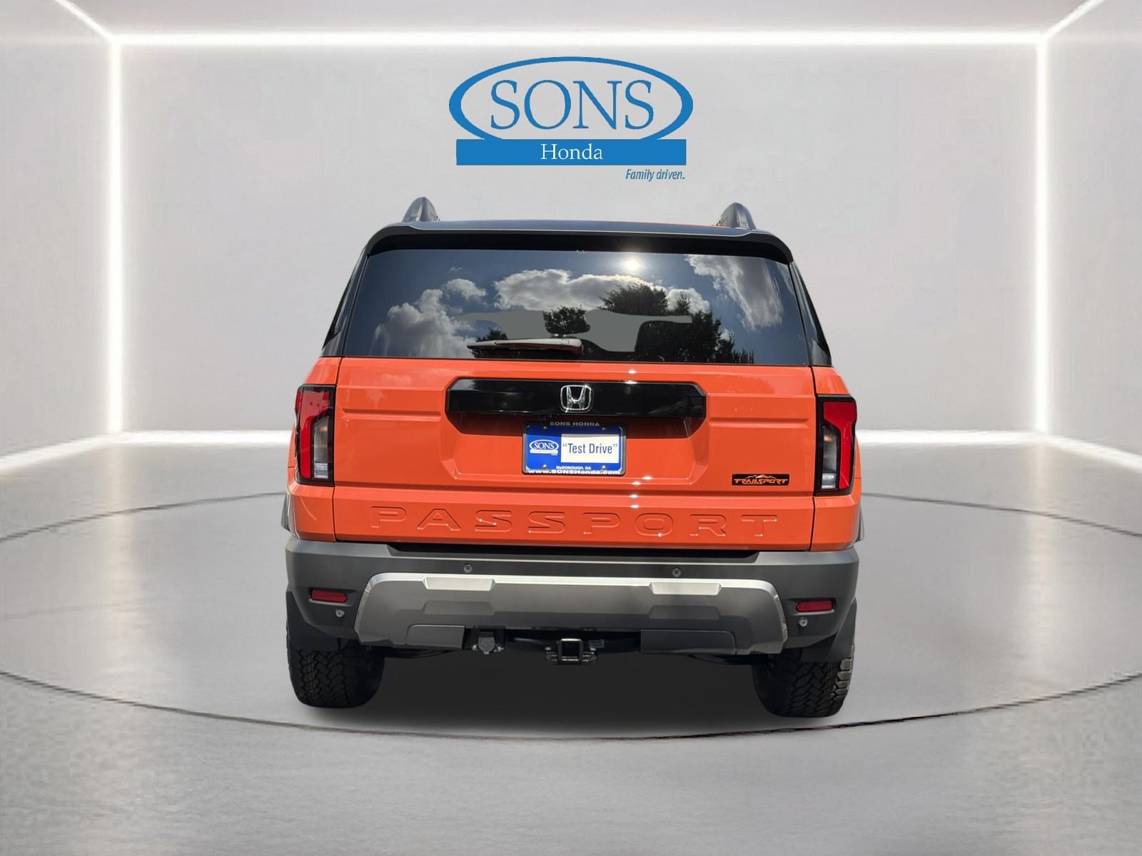 New 2026 Sunset Orange Honda TrailSport image 25