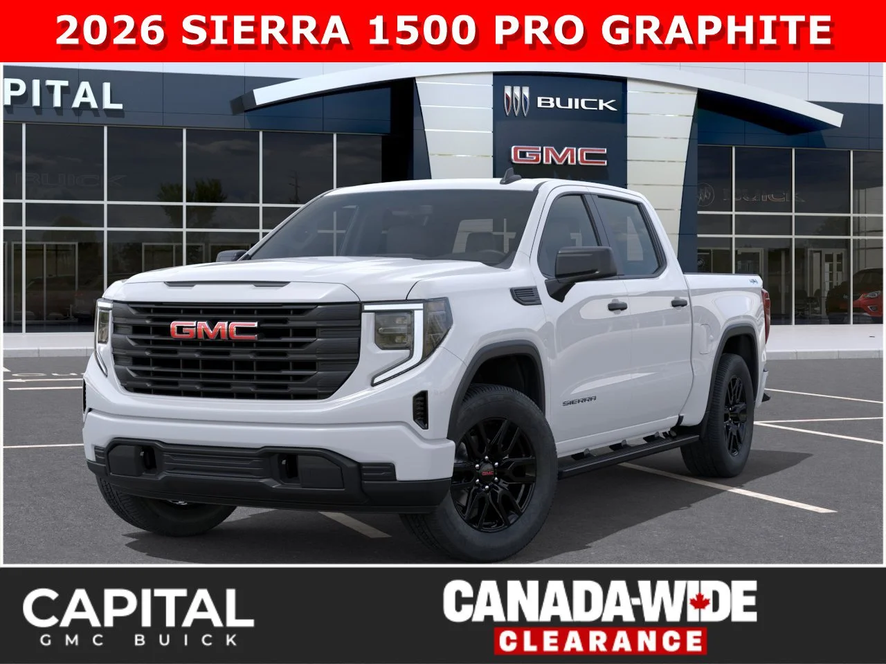 New 2026 Summit White GMC Pro image 1