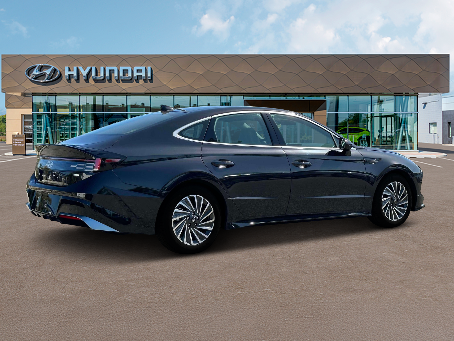New 2025 Blue Hyundai Limited image 8