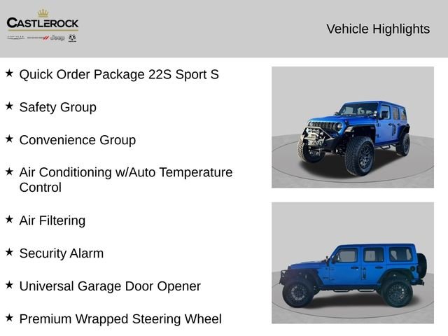 New 2025 Granite Crystal Metallic Clear-Coat Exterior Paint Jeep Sport S image 4