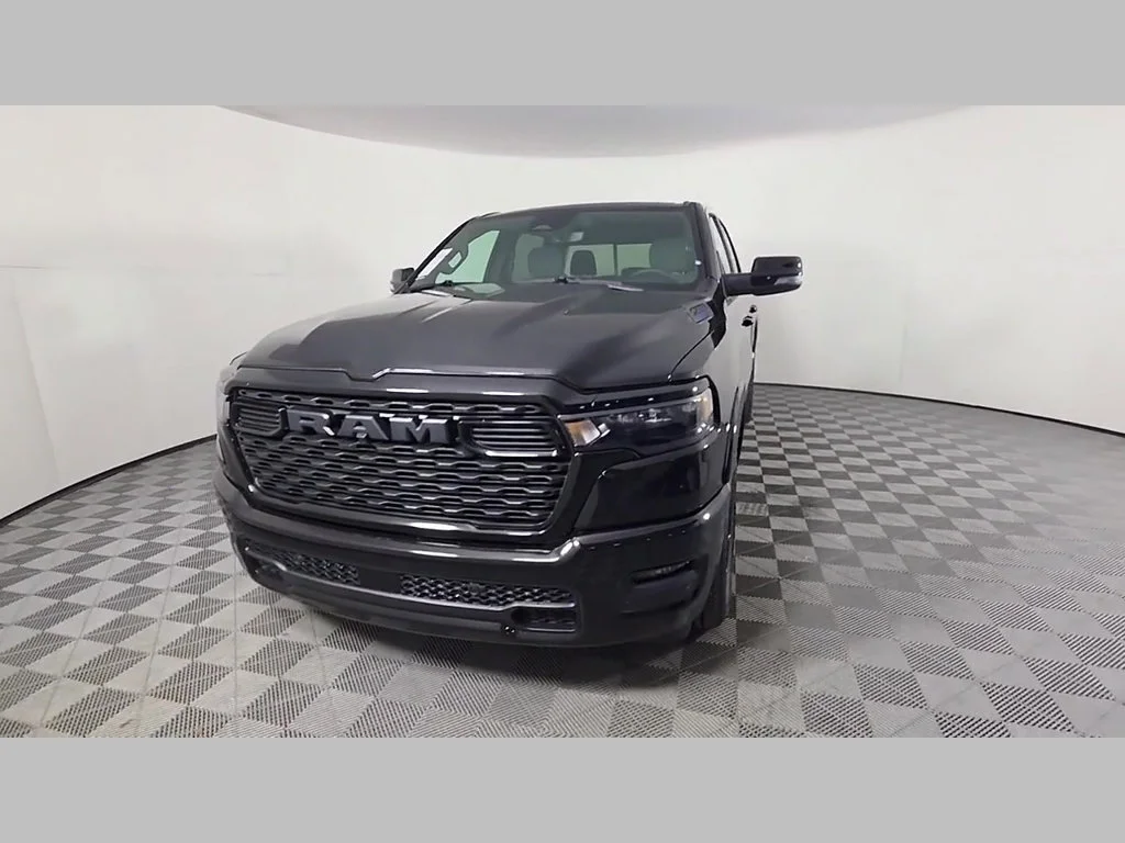 New 2027 Diamond Black Crystal Pearl-Coat Exterior Paint RAM Big Horn image 40