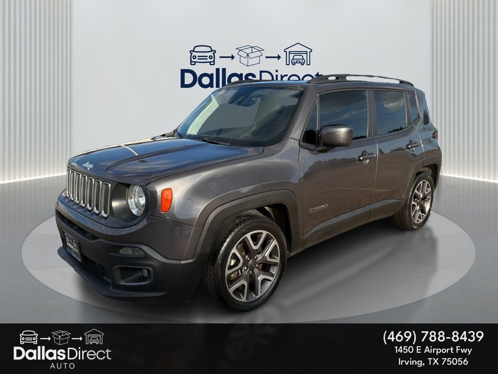 Used 2018 Granite Crystal Metallic Clearcoat Jeep Latitude image 1