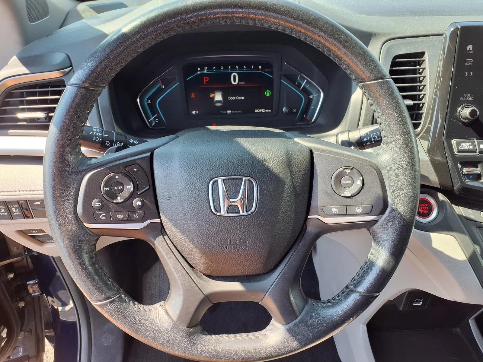Used 2021 Obsidian Blue Pearl Honda  image 8