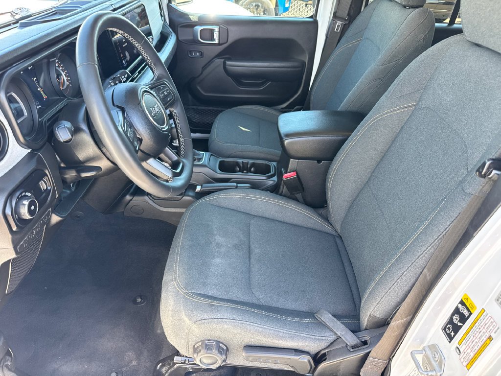 Certified Used 2025 White Jeep Sport S image 25