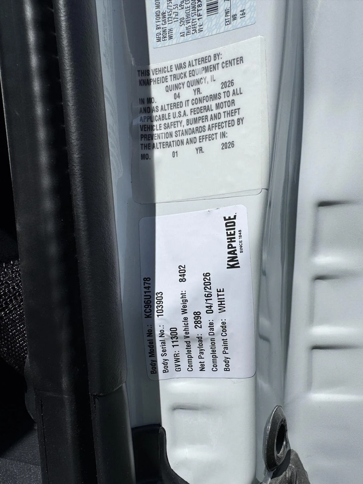 New 2026 Oxford White Ford XL image 18