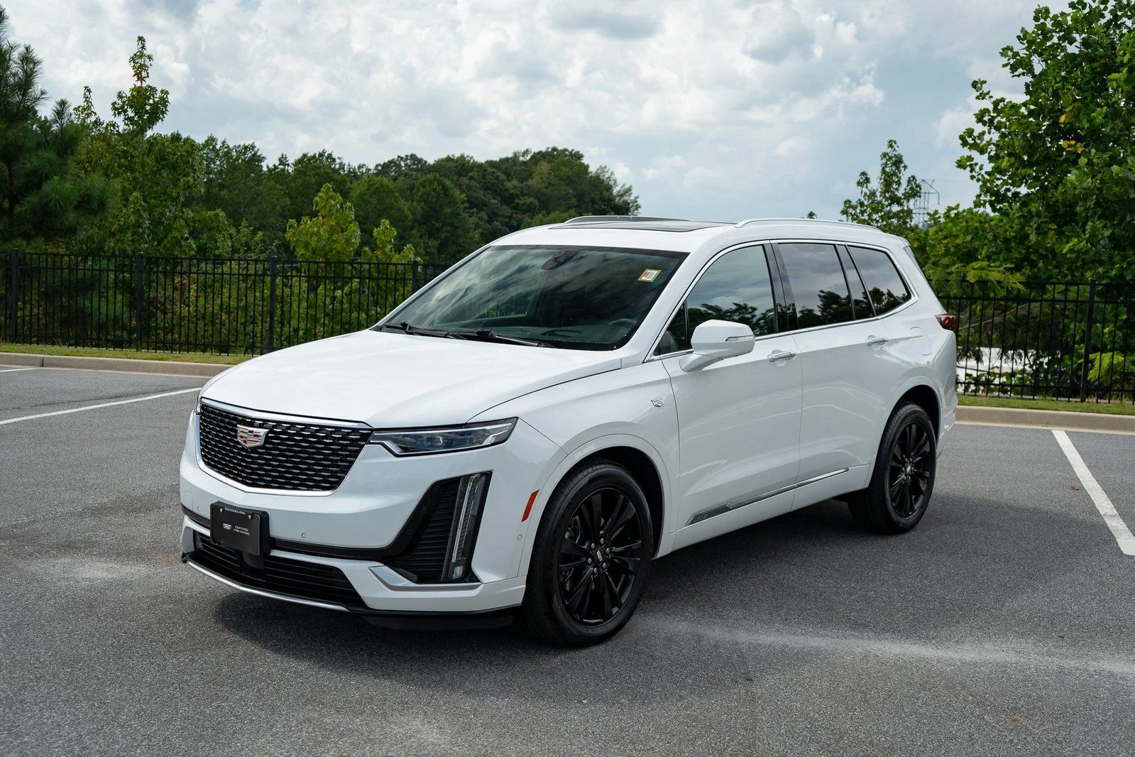 Used 2024 White Cadillac Premium Luxury image 3