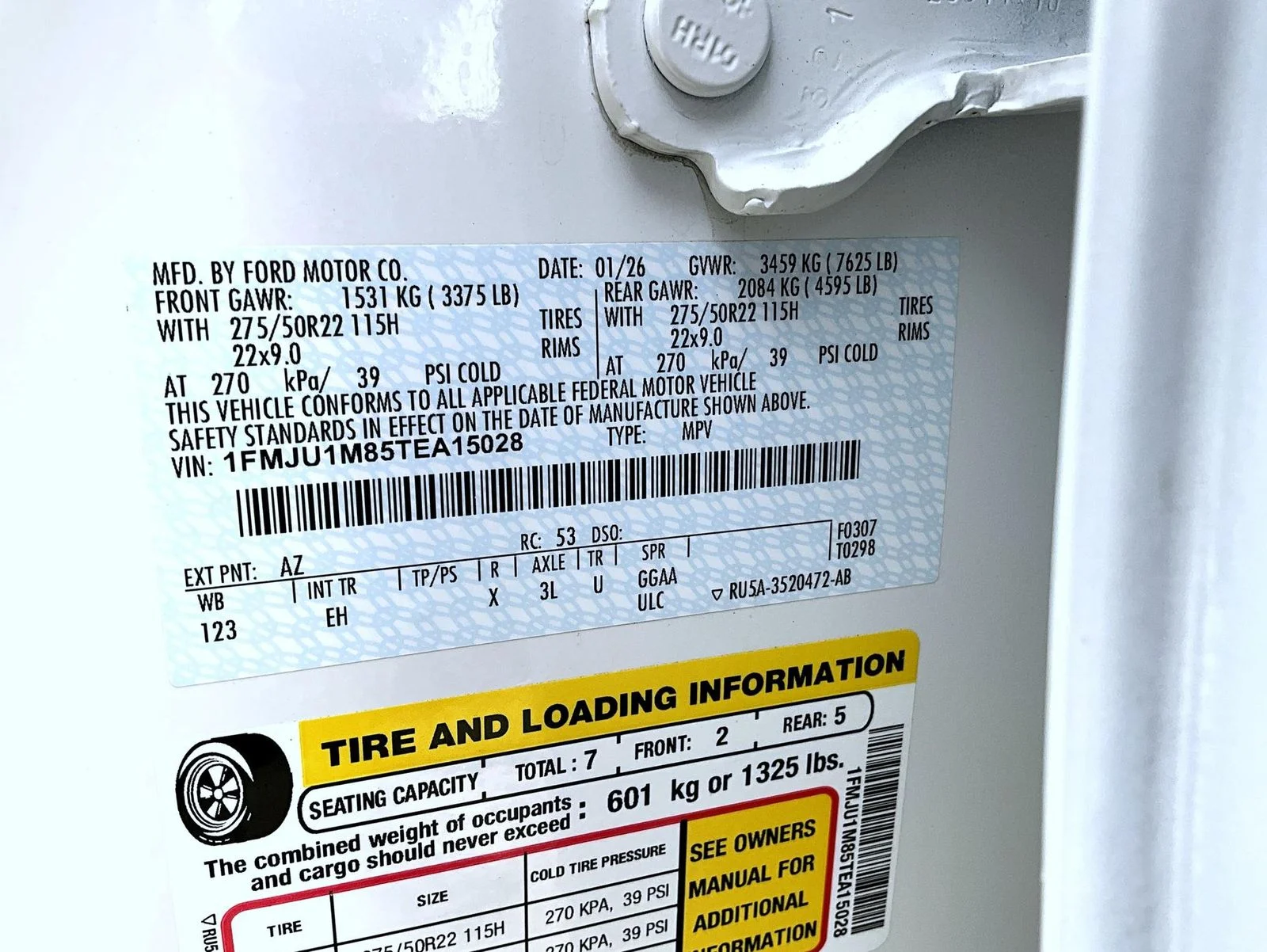 Used 2026 White Ford Platinum image 28