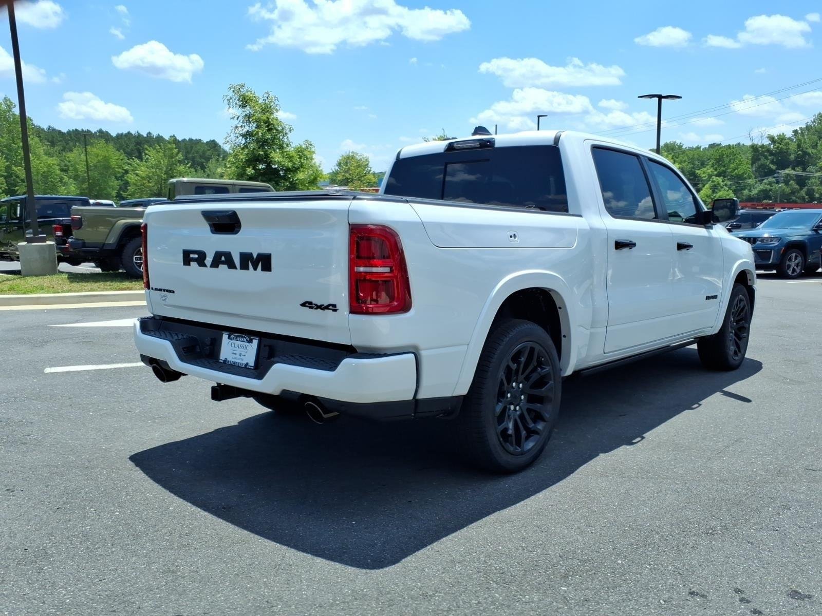 New 2026 Ivory White Tri-Coat Pearlcoat RAM Limited image 2