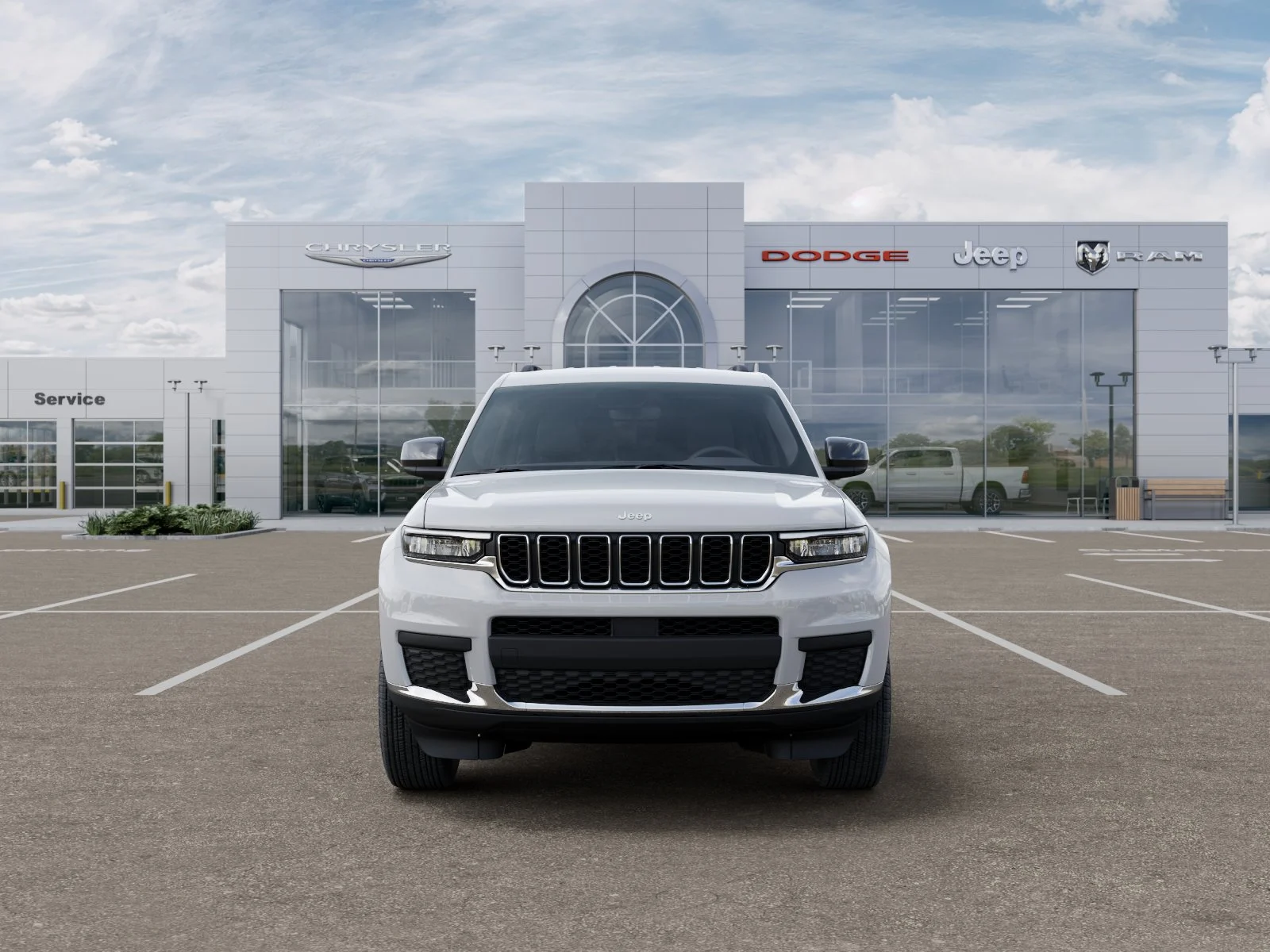 New 2026 Bright White Clear-Coat Exterior Paint Jeep Laredo image 33