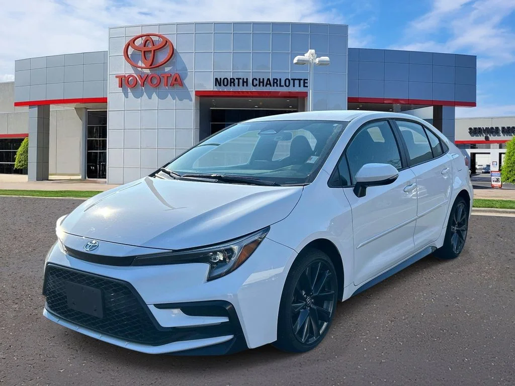 Used 2024 White Toyota SE image 5