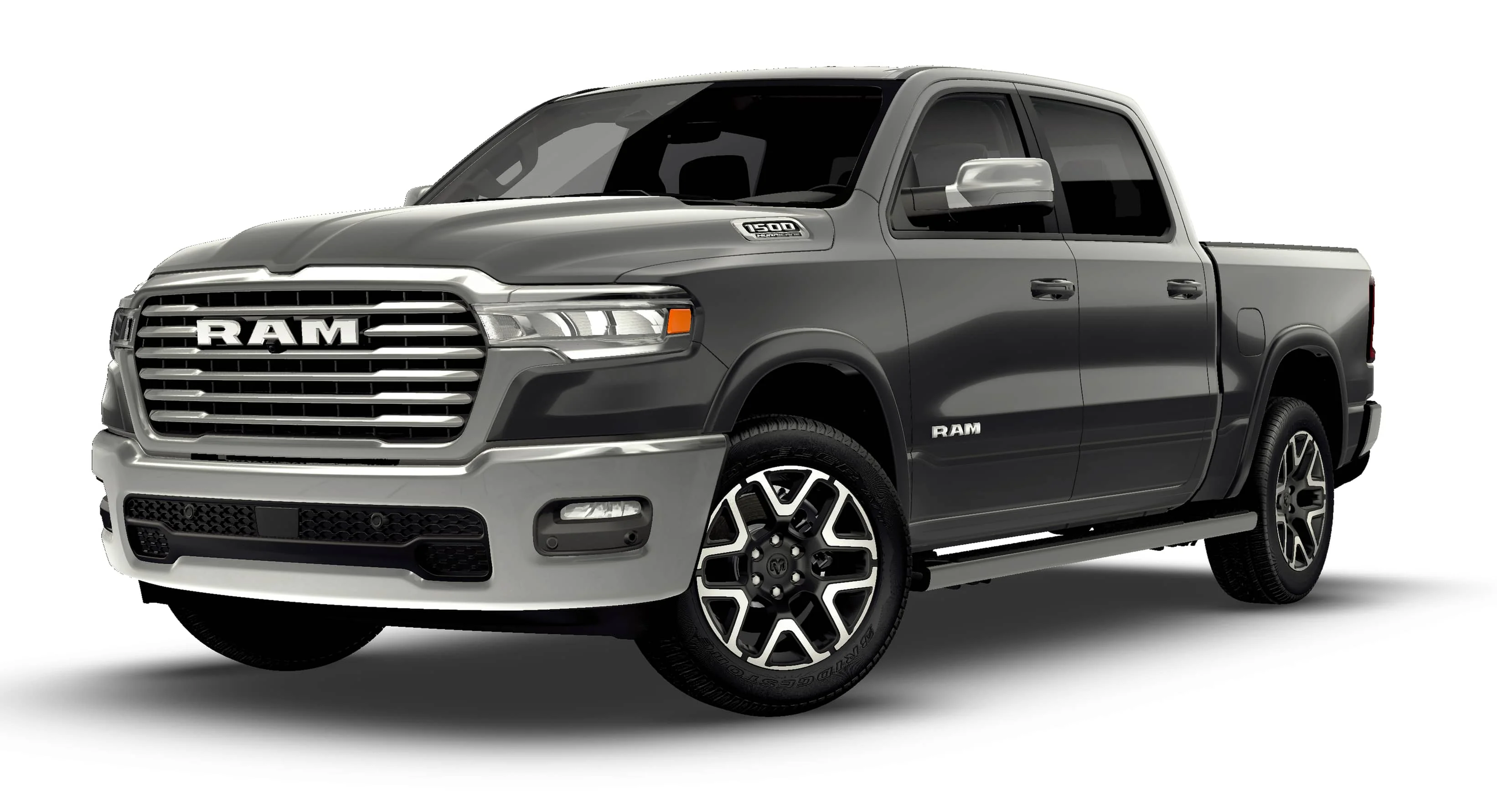 New 2026 Granite Crystal Metallic Clear-Coat Exterior Paint RAM LARAMIE image 13