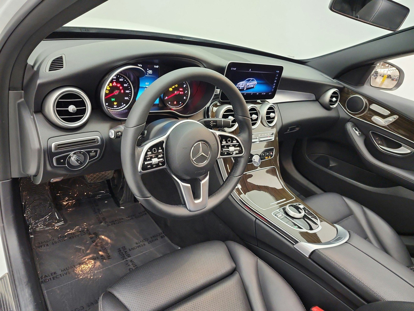 Used 2020 Polar White Mercedes-Benz C 300 Sedan image 9