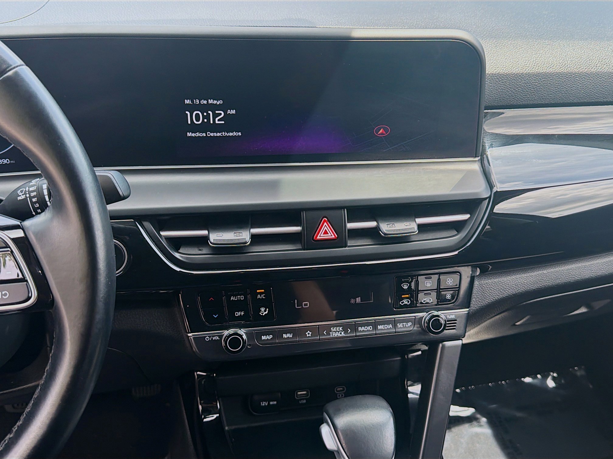 Used 2024 Fusion Black Kia S image 12
