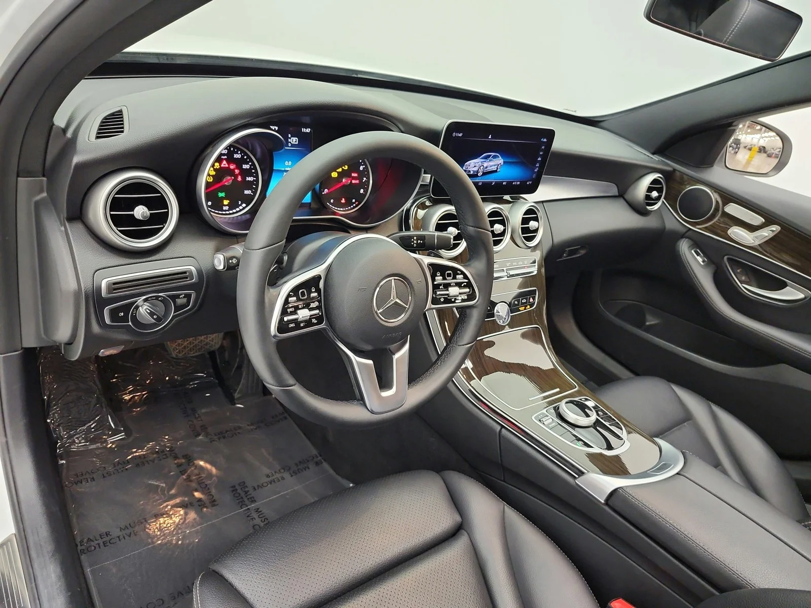 Used 2020 Polar White Mercedes-Benz C 300 Sedan image 9