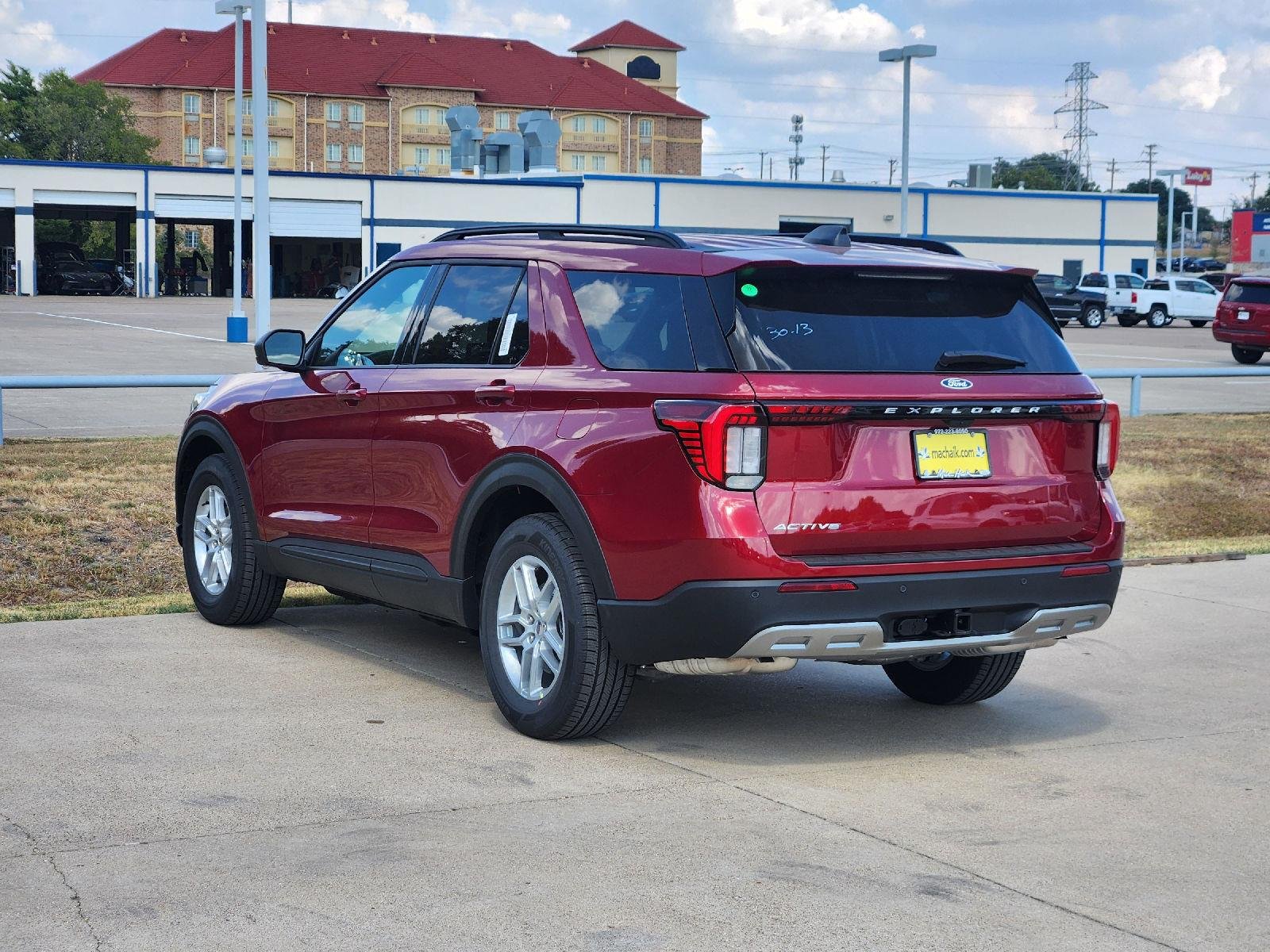 New 2027 Ruby Red Metallic Tinted Clearcoat Ford Active image 3