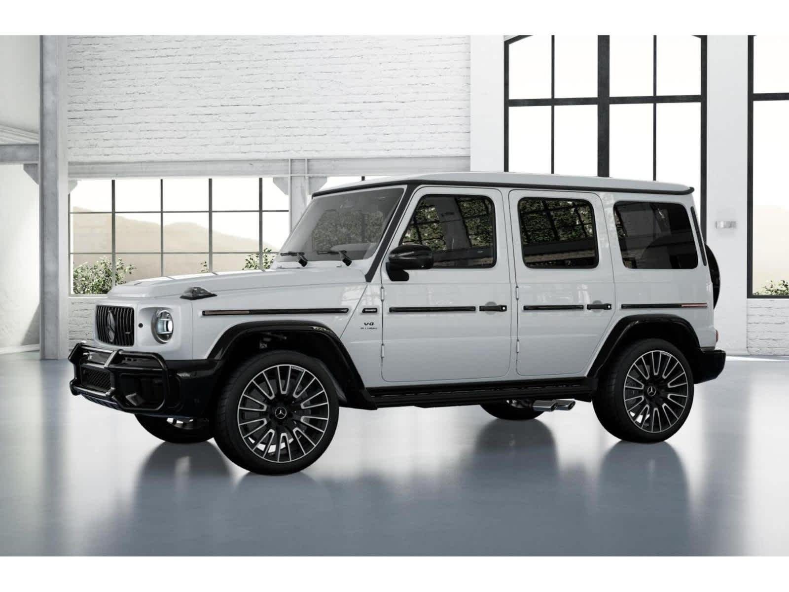 New 2026 MANUFAKTUR Moonlight White Metallic Mercedes-Benz AMG® G 63 image 36