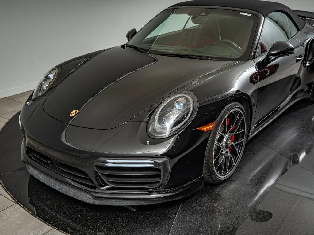 Used 2017 Black Porsche Turbo image 19