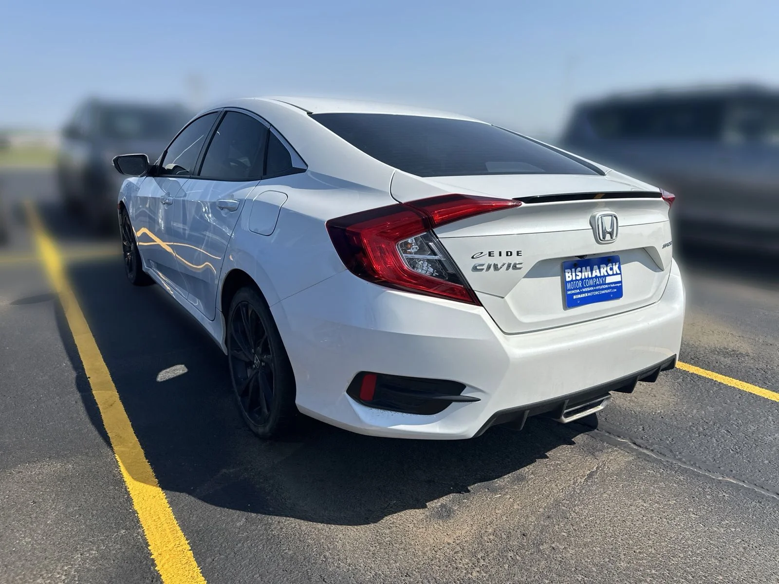Used 2020 White Honda Sport image 4