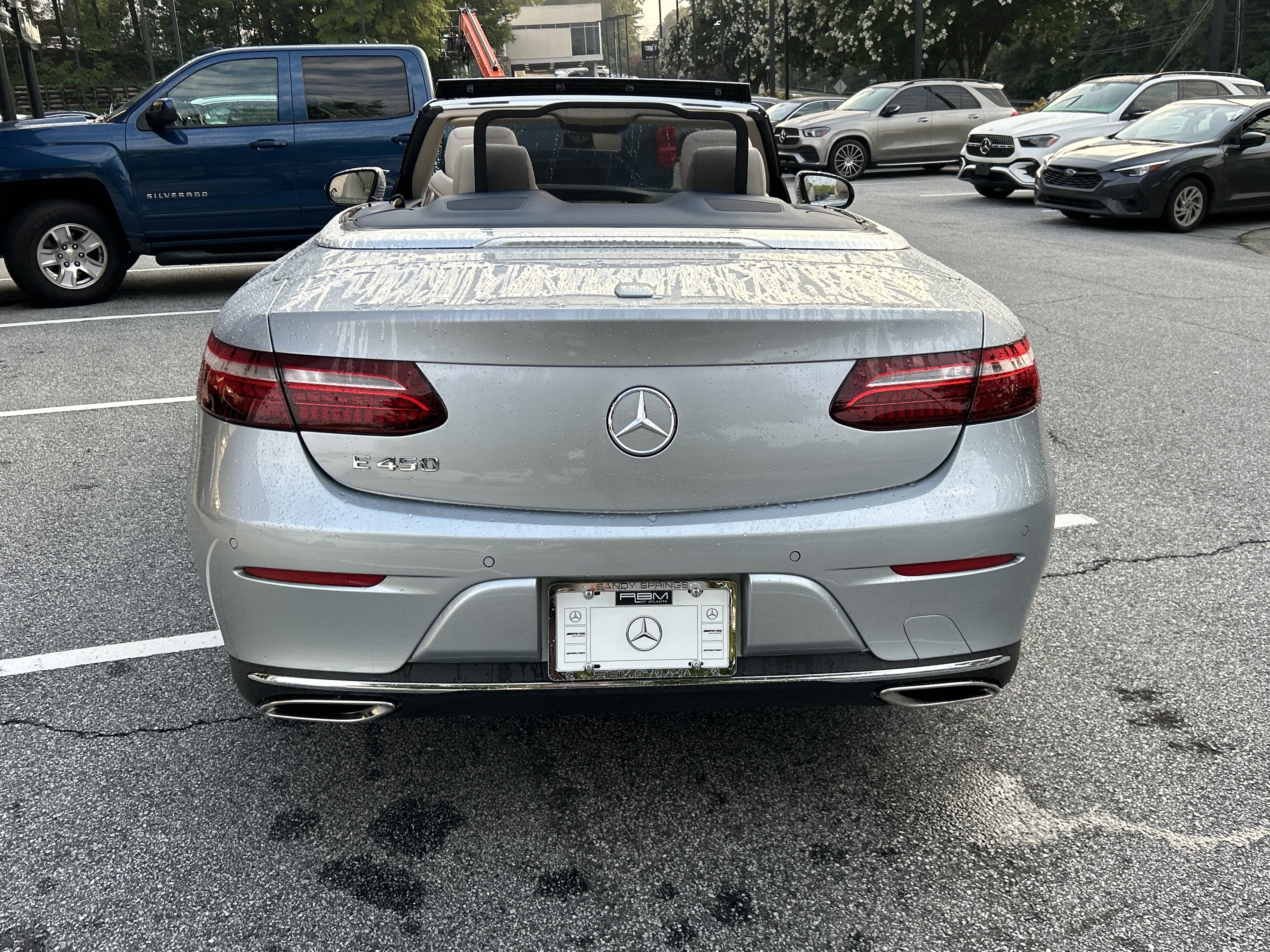 Certified Used 2023 Cirrus Silver Metallic Mercedes-Benz E 450 Cabriolet image 14