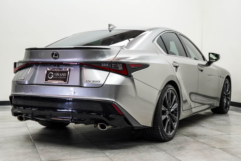 Used 2021 Silver Lexus 350 F SPORT image 13