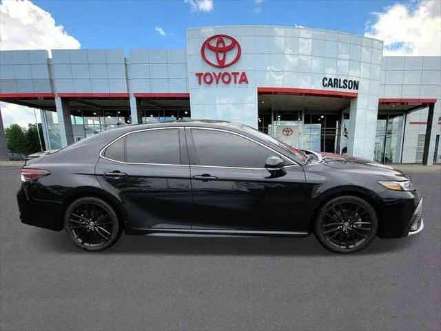 Certified Used 2021 MIDNIGHT BLACK METAL Toyota  image 4