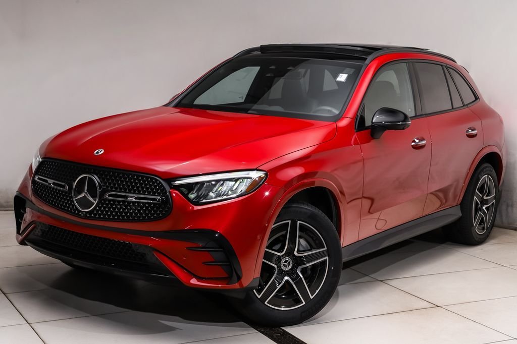 New 2026 MANUFAKTUR Patagonia Red Metallic Mercedes-Benz GLC 300 image 1