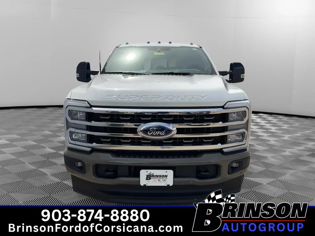 New 2026 Star White Metallic Tri-Coat Ford King Ranch image 2
