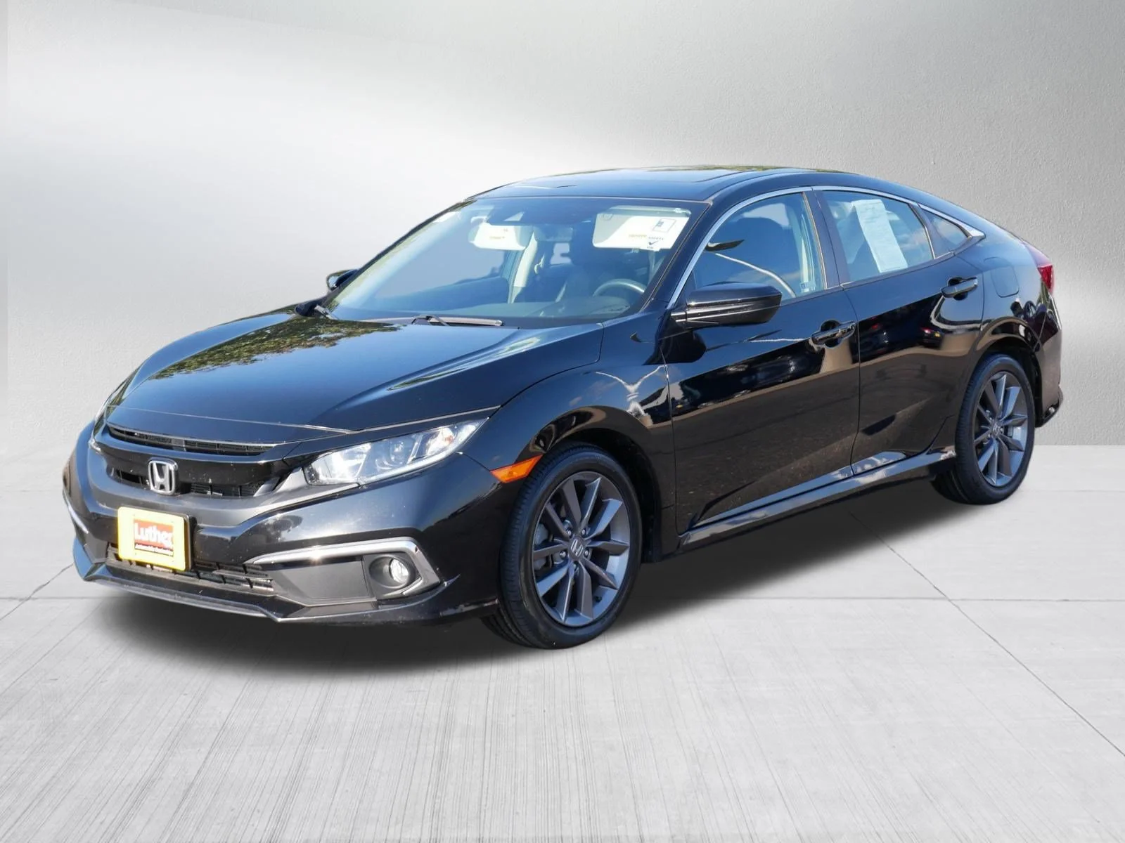 Used 2020 Crystal Black Pearl Honda EX-L image 3
