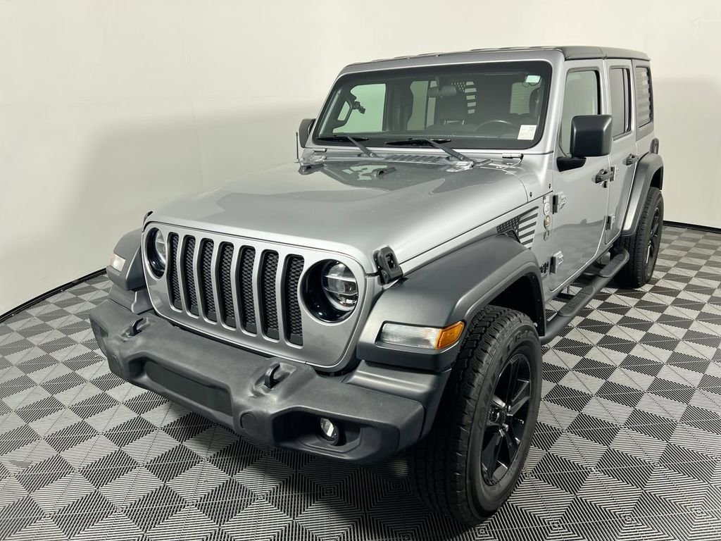 Used 2020 Silver Jeep Unlimited Sport Altitude image 7