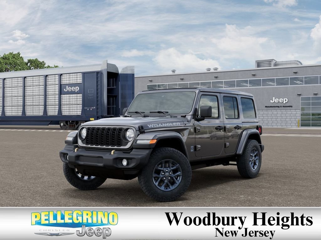 New 2026 Granite Crystal Metallic Clear-Coat Exterior Paint Jeep 85th Anniversary Edition image 1