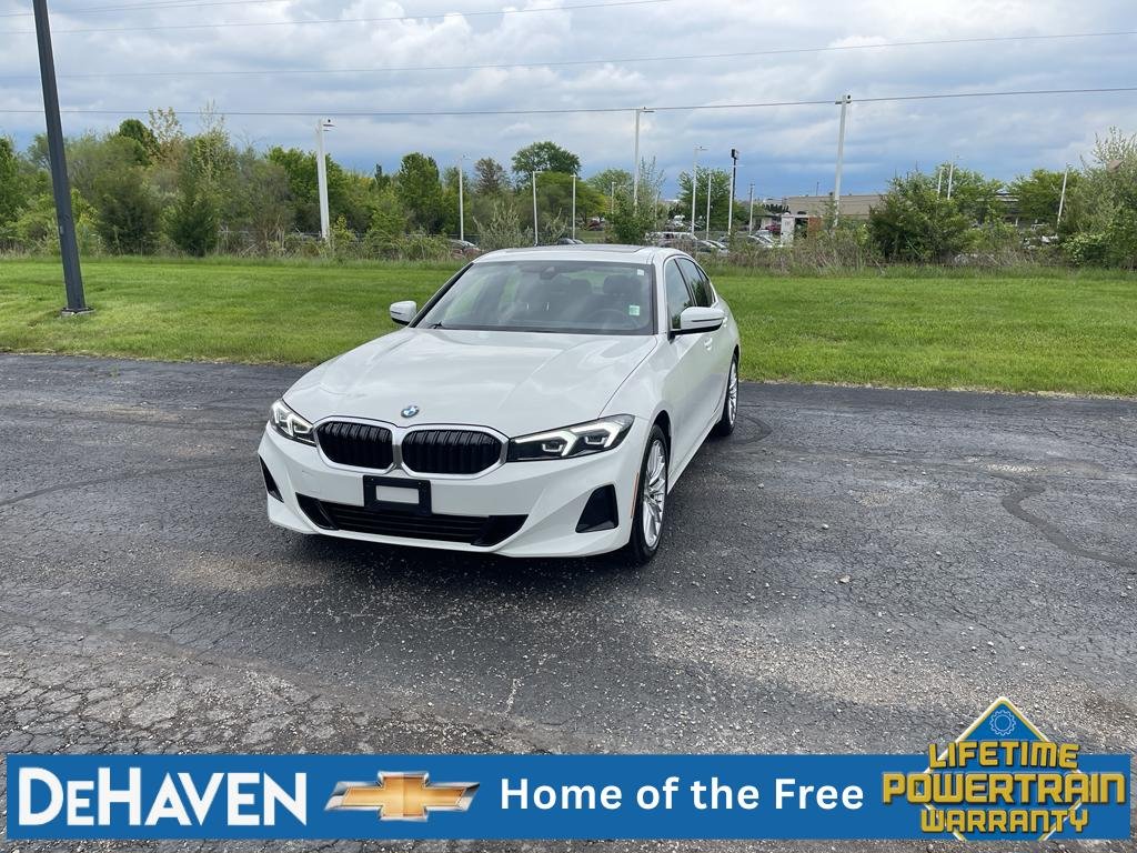 White 2024 BMW 3 Series 330i RWD Sedan Rear-Wheel Drive