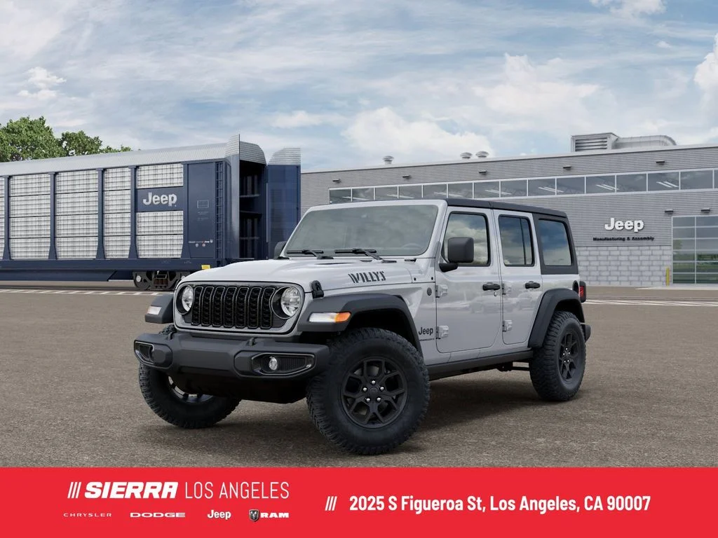 New 2026 Bright White Clear-Coat Exterior Paint Jeep Willys image 1