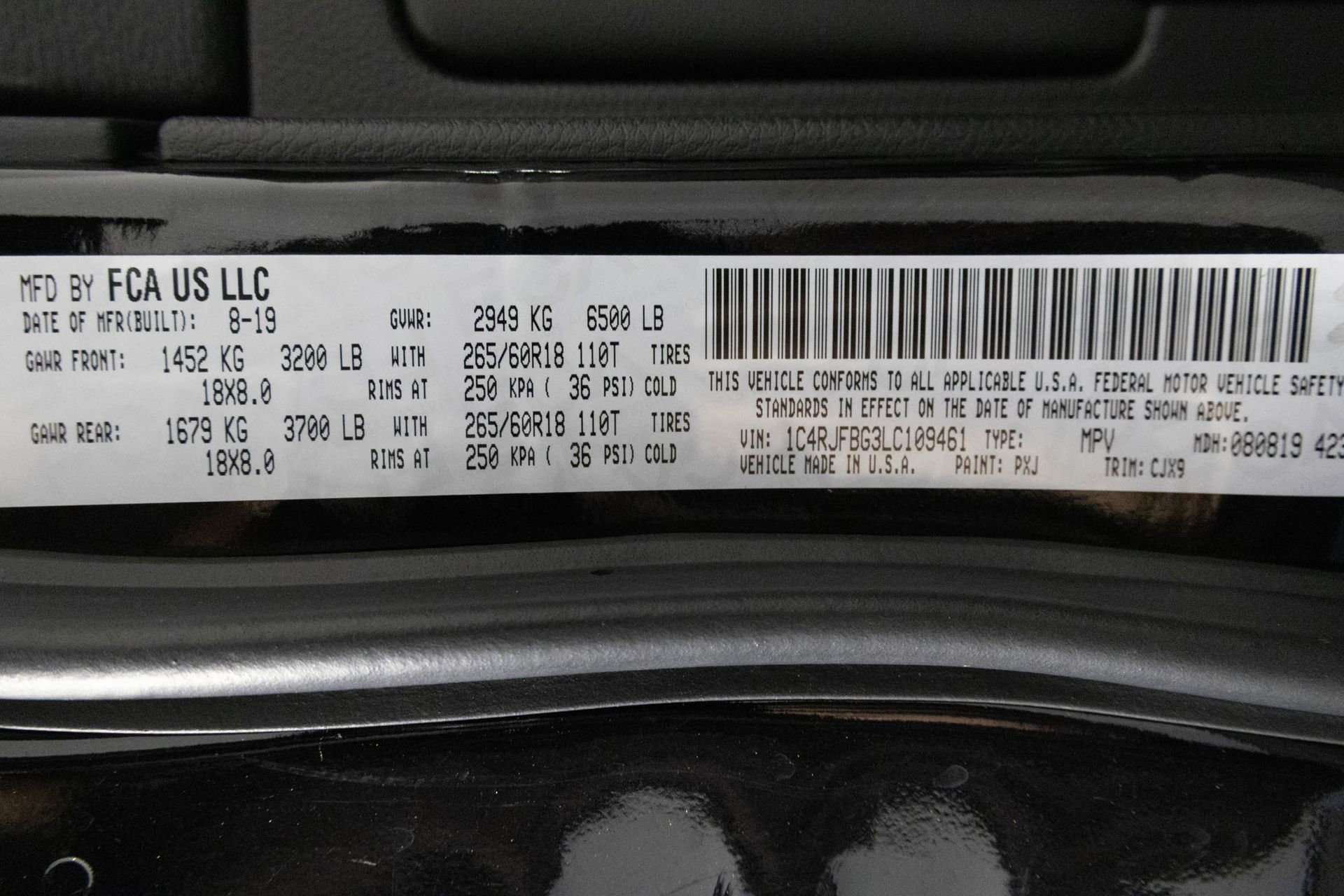 2020 JEEP GRAND CHEROKEE - Image 49