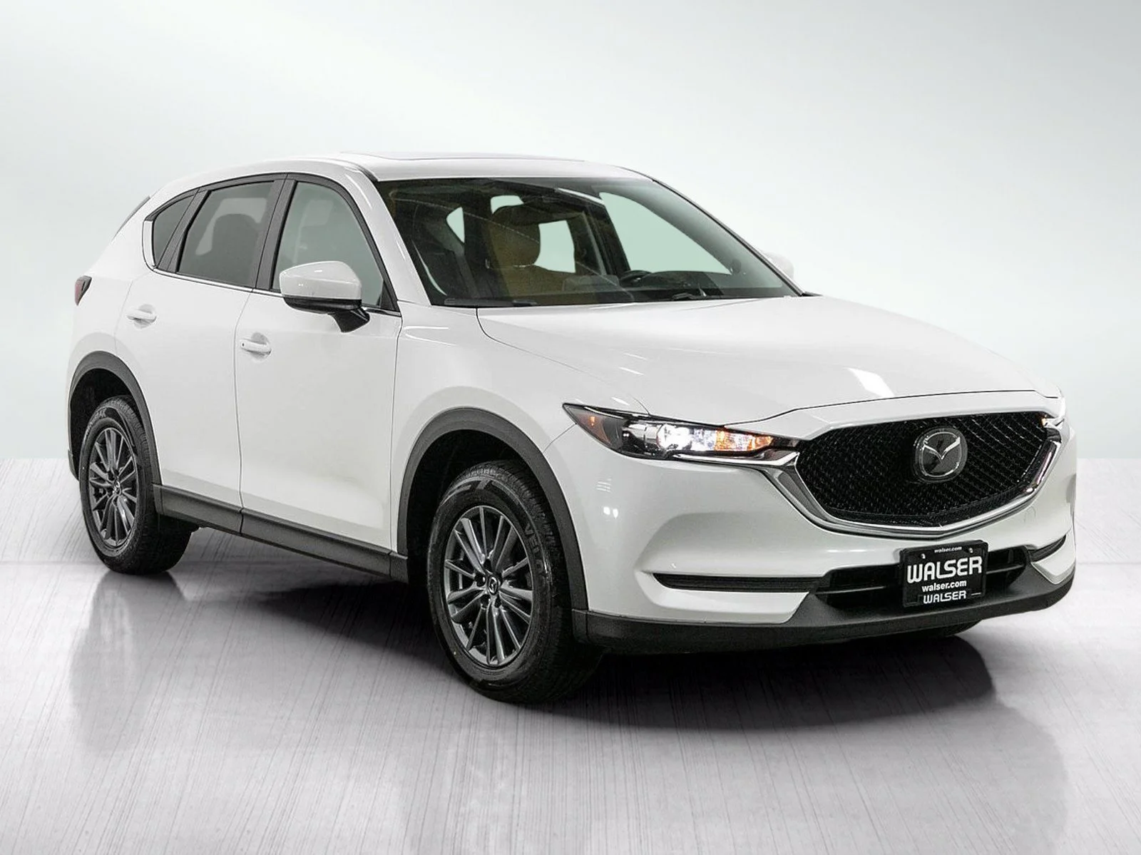 Used 2020 Snowflake White Pearl Mica Mazda Touring image 7