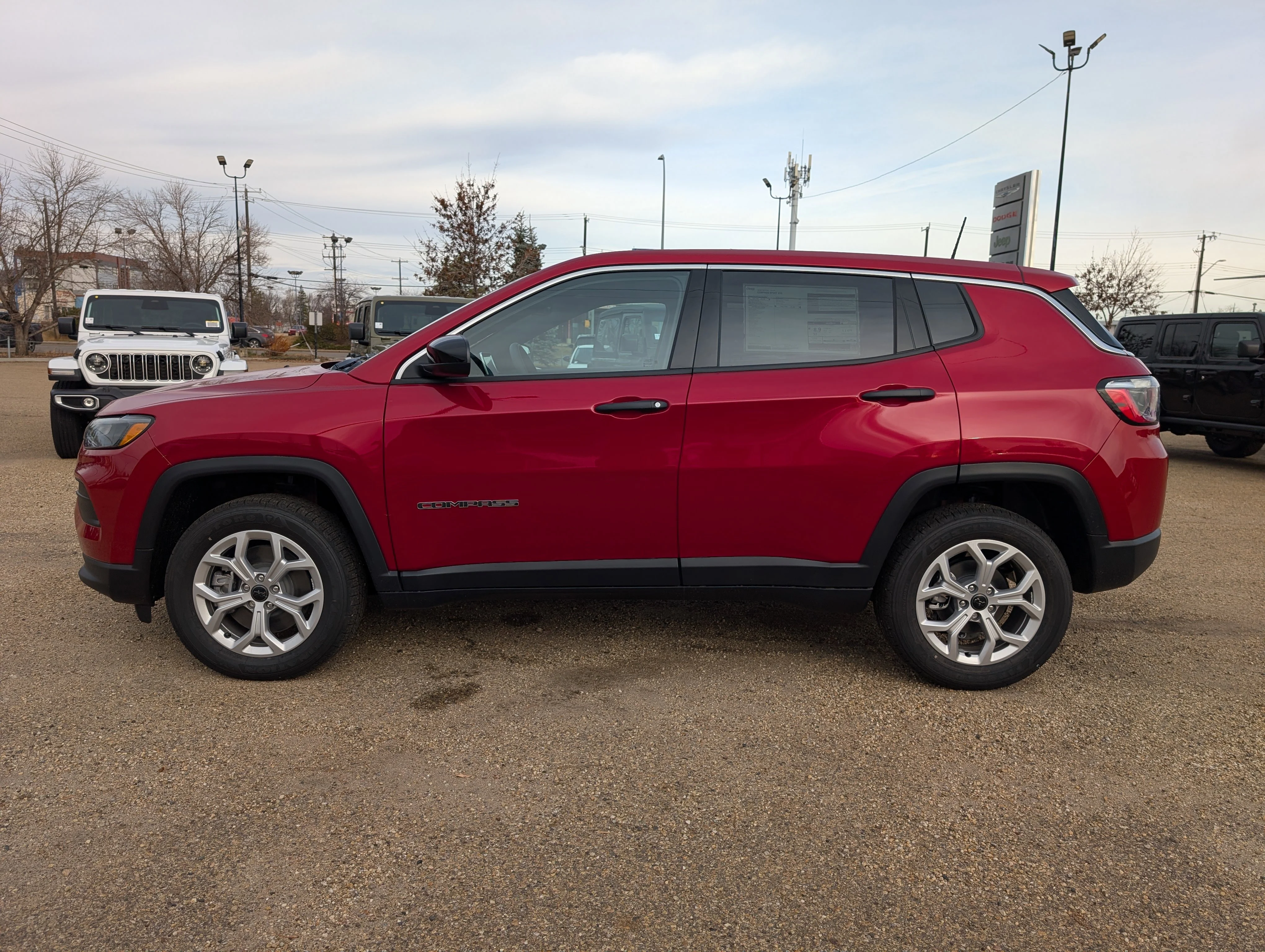 New 2026 Red Hot Pearl Jeep Sport image 3