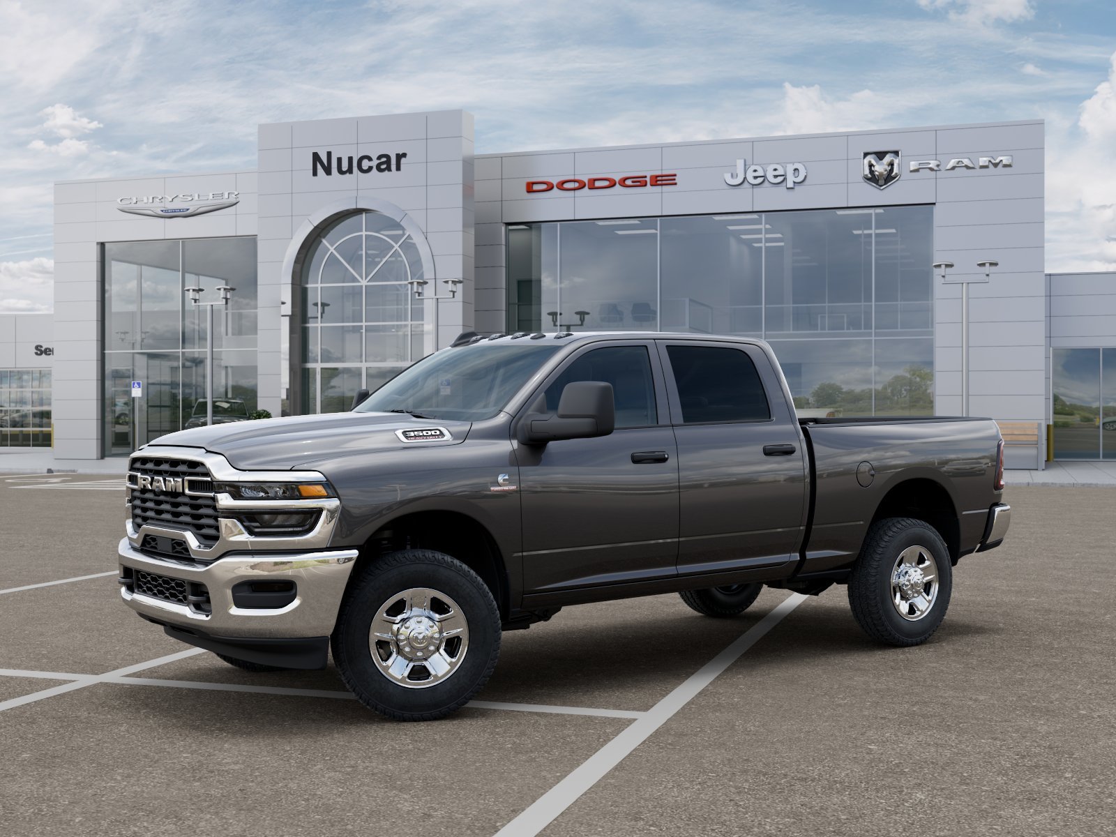 New 2026 Granite Crystal Metallic Clear-Coat Exterior Paint RAM Tradesman image 21