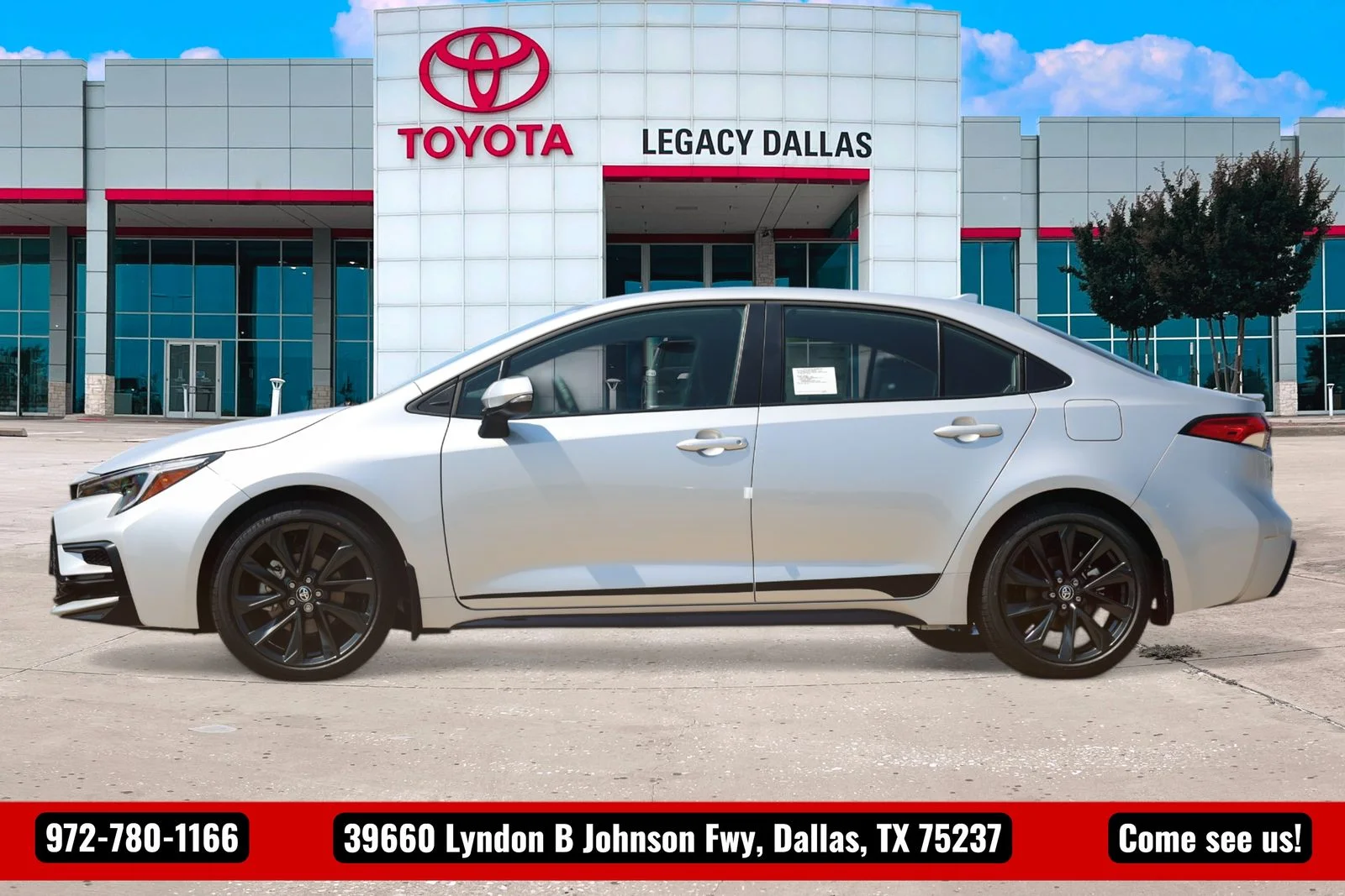 New 2026 Classic Silver Metallic Toyota SE image 5