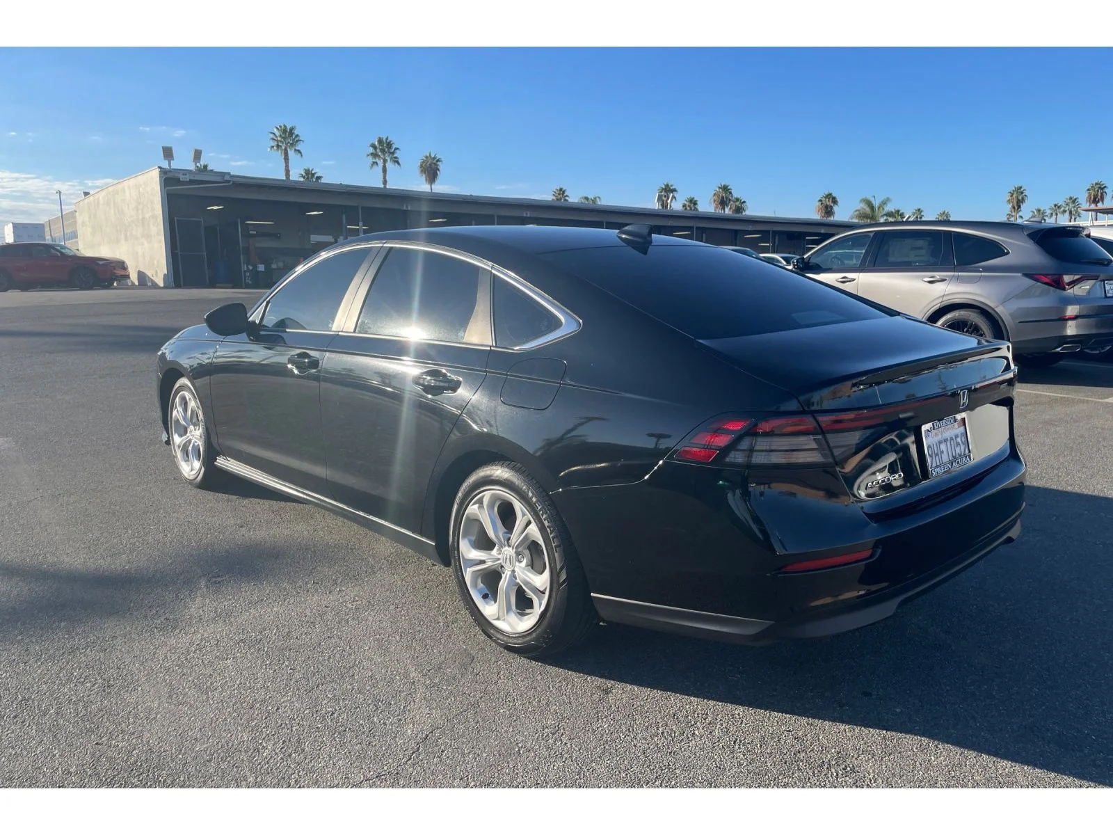 Used 2023 Crystal Black Pearl Honda LX image 3