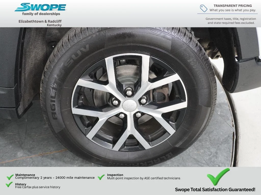 Certified Used 2023 Bright White Clearcoat Jeep Limited image 28