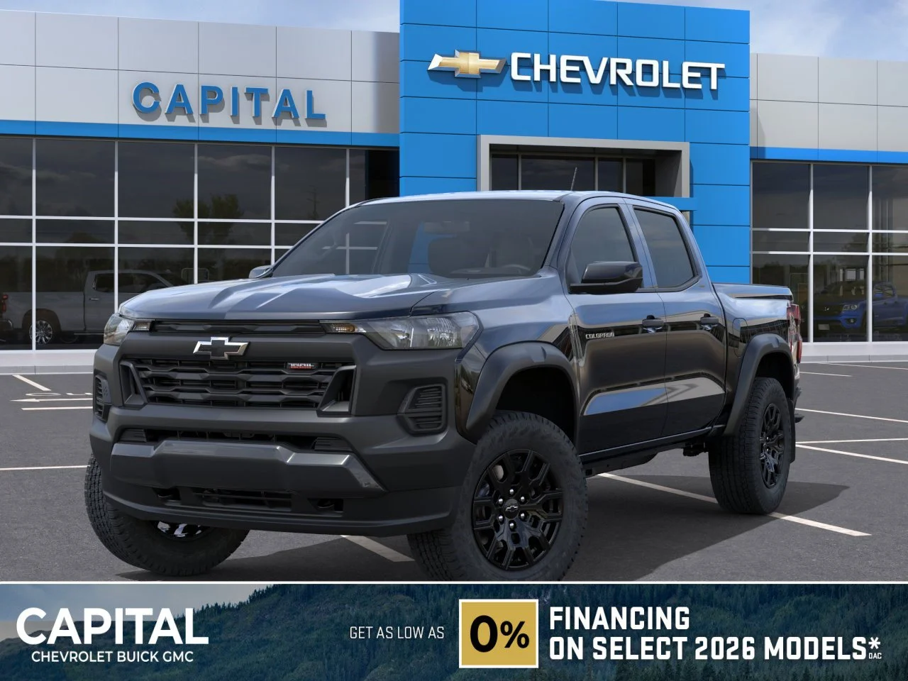 New 2026 Black Chevrolet 4WD Trail Boss image 1