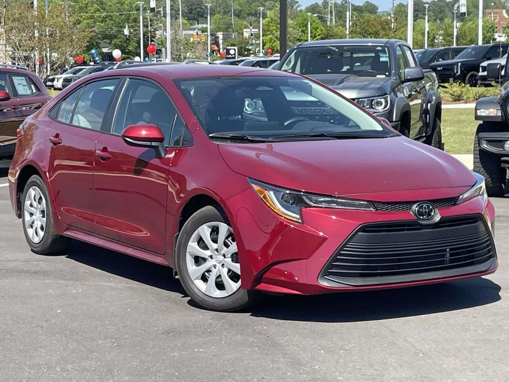 Used 2026 Red Toyota LE image 1