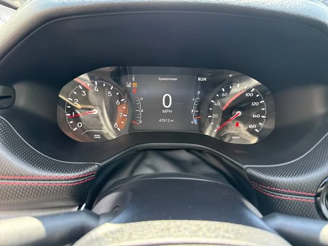 Used 2022 Bright White Clearcoat Jeep Trailhawk image 19