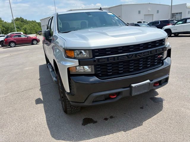 Used 2021 SILVER ICE METALLIC Chevrolet Custom Trail Boss image 3