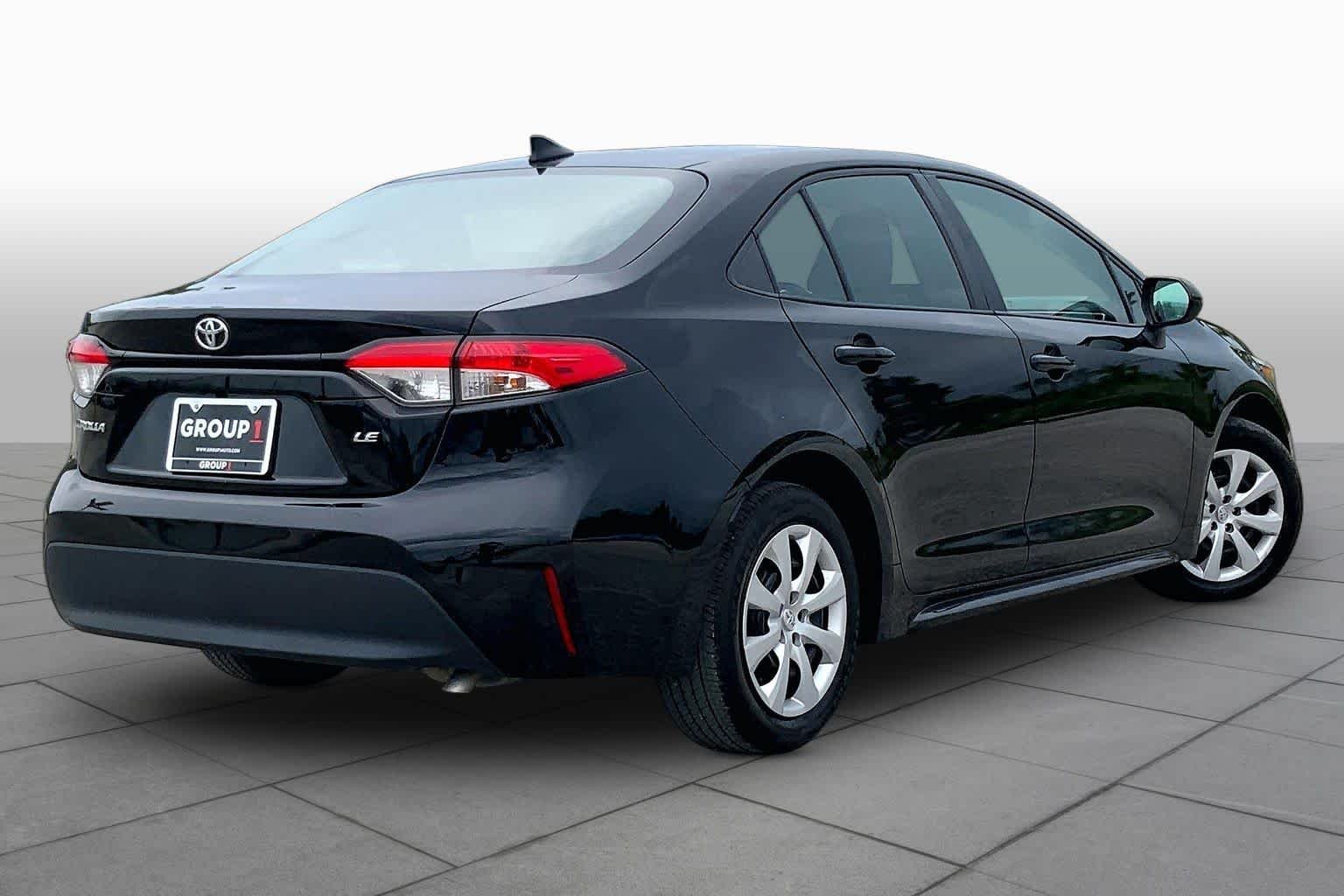 Used 2024 Midnight Black Metallic Toyota LE image 13