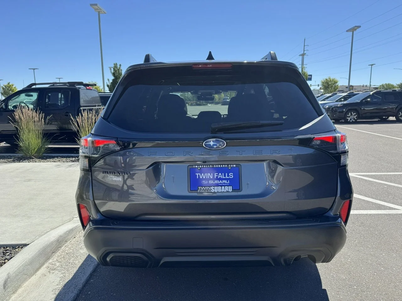 Used 2025 Magnetite Gray Metallic Subaru Premium image 6