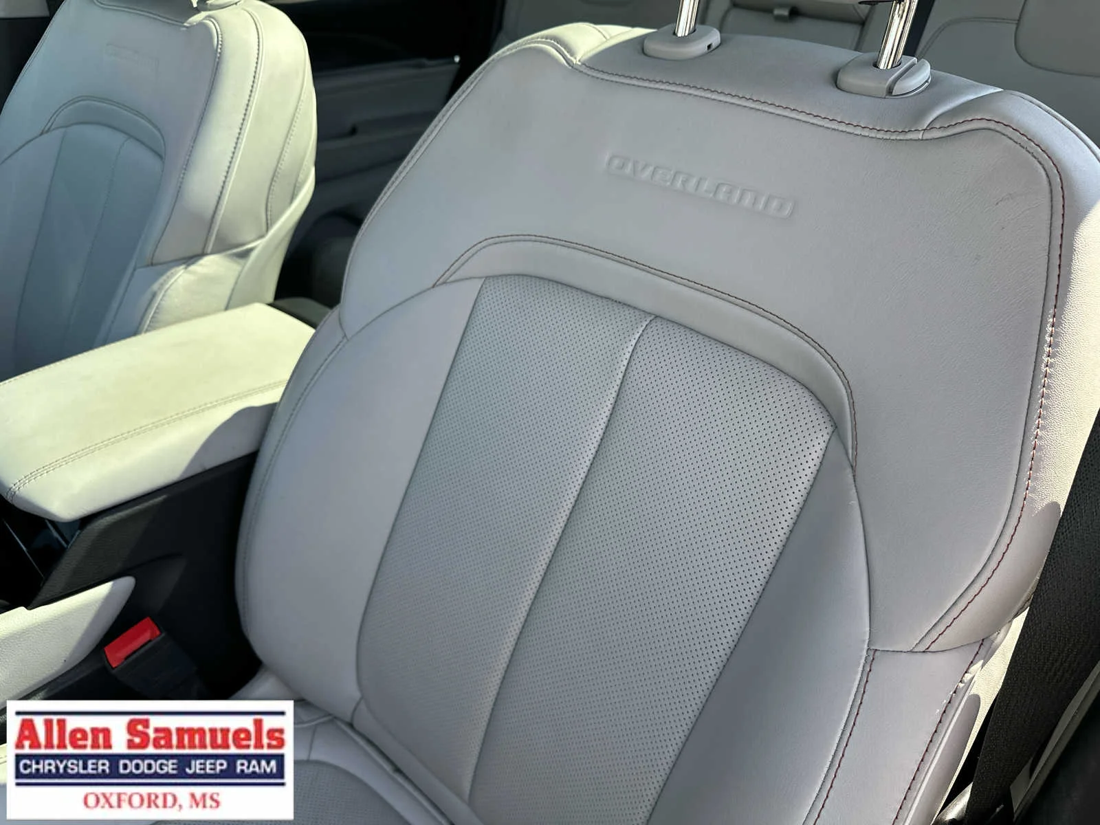 Used 2023 Bright White Clearcoat Jeep Overland image 12