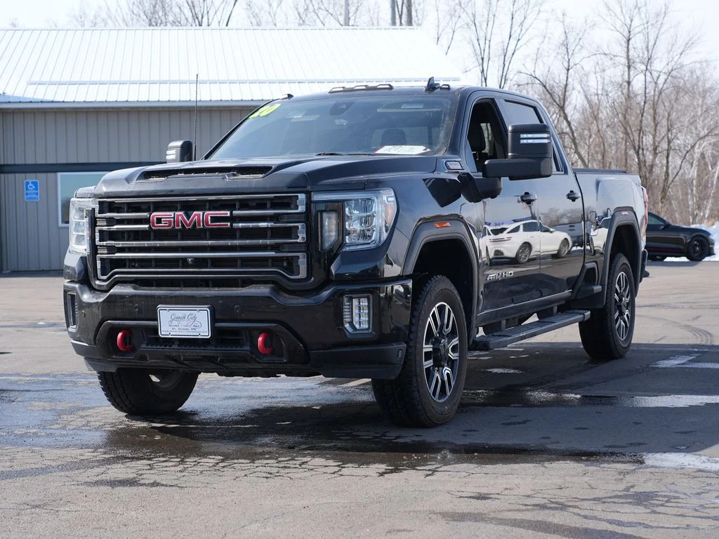 Used 2020 Black GMC AT4 image 7