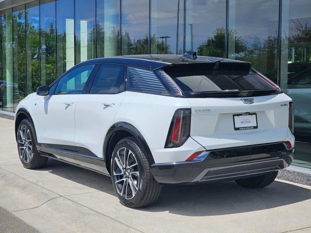 New 2026 Vibrant White Tricoat Cadillac Sport image 3