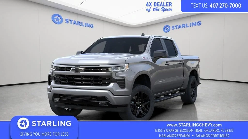 New 2026 Sterling Gray Metallic Chevrolet RST image 1