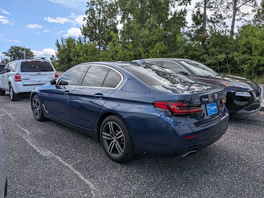 Used 2022 Blue BMW 530i xDrive image 2